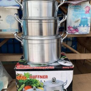hf 3013... 6pcs aluminium hoffner pot sizes 20cm, 22%24cm respectively